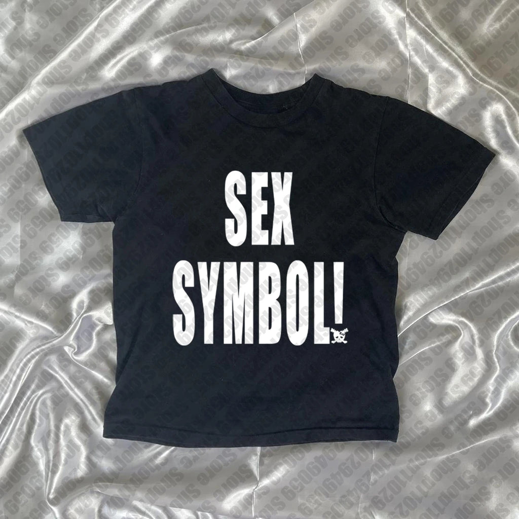 Maiou Slim cu Imprimeu Litere - Spate Gol, Stil Camisole