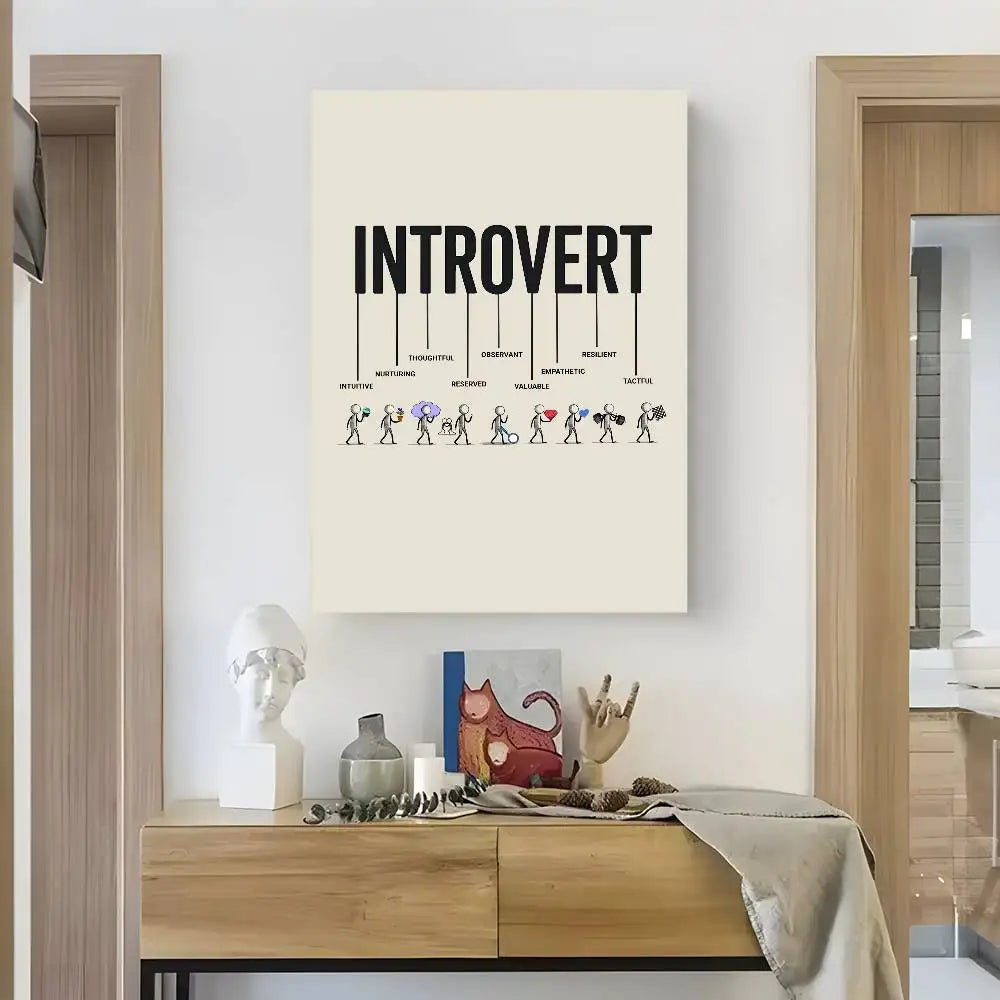 Poster Decorativ cu Citate Motivaționale — Artă pentru Perete, Living, Dormitor și Birou