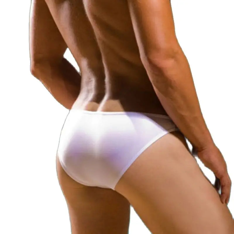 Slip de Baie Bărbați Sexy — Bikini Înot cu Buzunar Frontal | BUYFORHOME