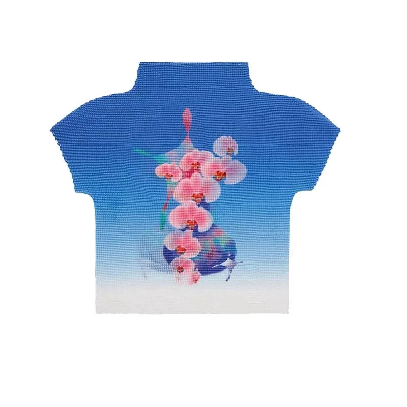 Tricou Bodycon Tie Dye pentru Femei — Model Colorat