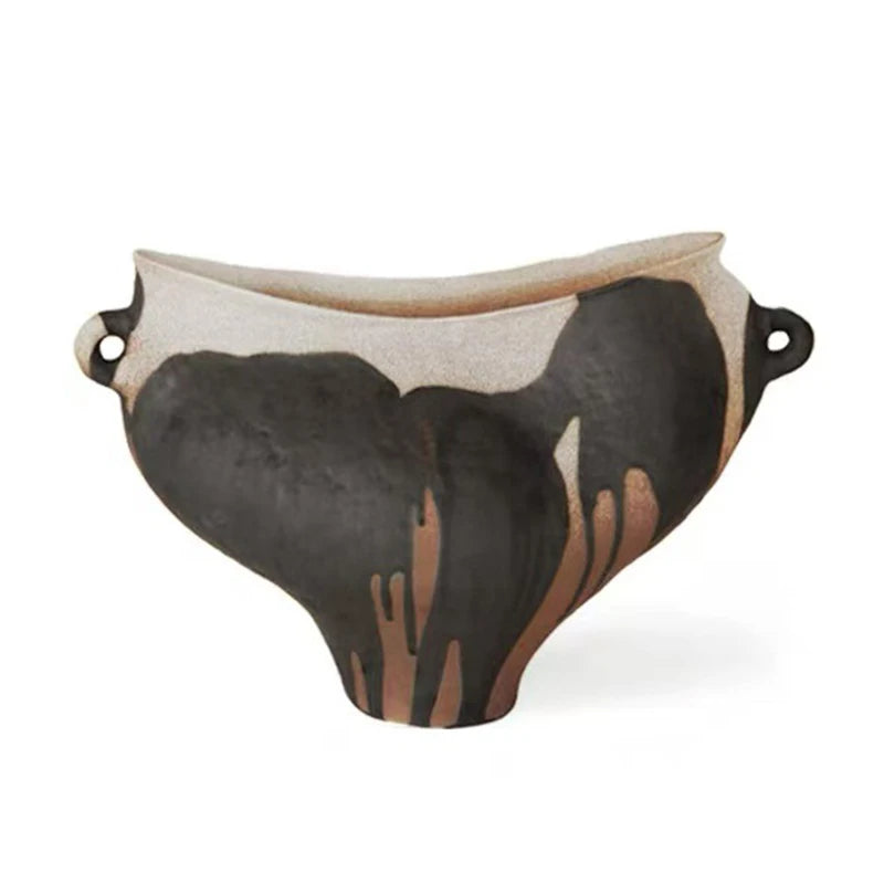 Vază Ceramică Handmade - Decorațiune Modernă pentru Living, Dormitor & Birou