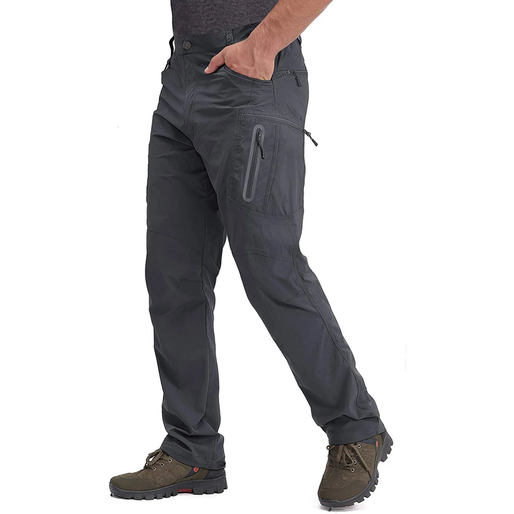 Pantaloni Ușori de Vară TACVASEN pentru Bărbați — Pescuit & Drumeții
