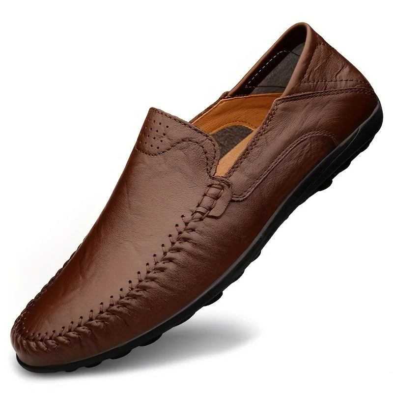 Pantofi Casual Bărbați CLOHOO Piele Naturală, Respirabili, Mărimi 39-48