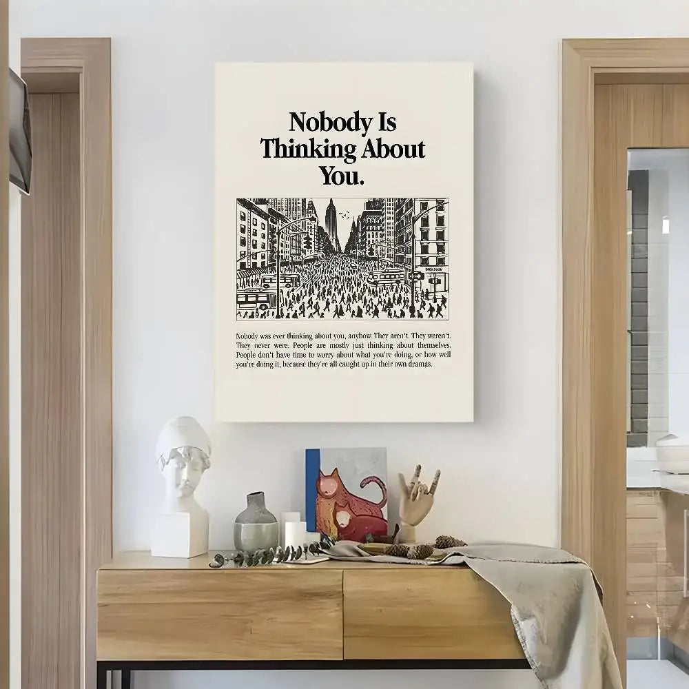 Poster Decorativ cu Citate Motivaționale — Artă pentru Perete, Living, Dormitor și Birou