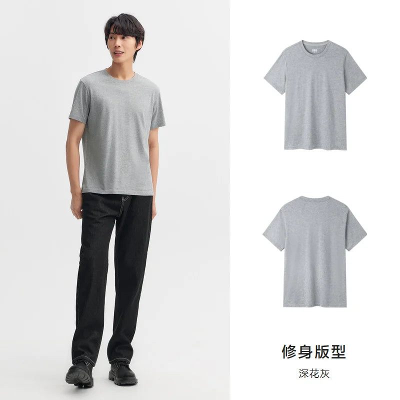 Tricou Bărbătesc Semir din Bumbac — Mânecă Scurtă 2025