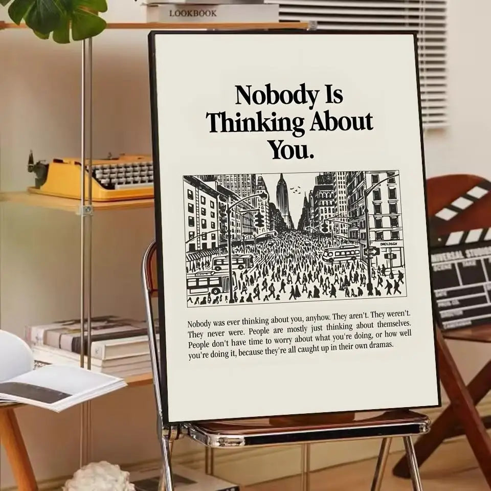 Home decor Life attitude quotes Poster Paper Print Home Living Room Bedroom Entrance Bar Cafe Art Painting Decoration