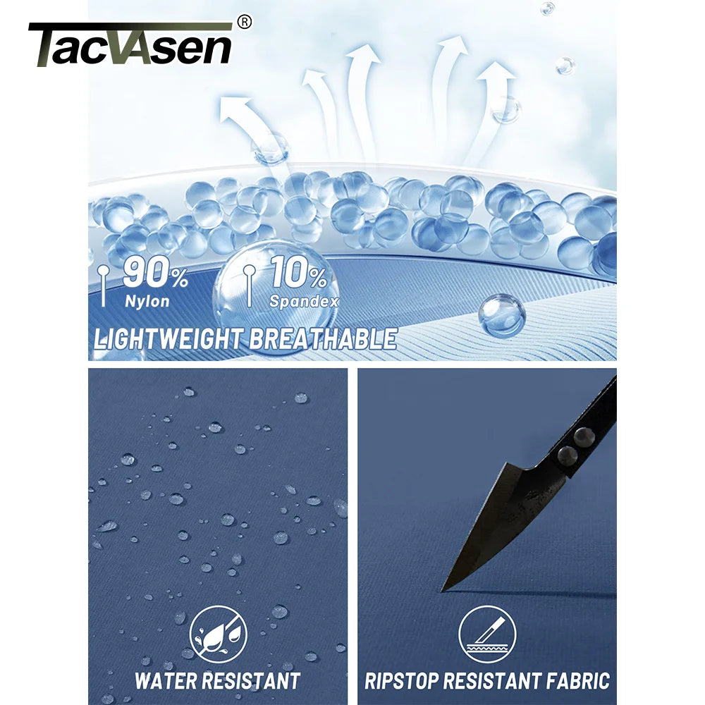 Pantaloni Hiking Bărbați TACVASEN – Quick Dry, Impermeabili, Cargo