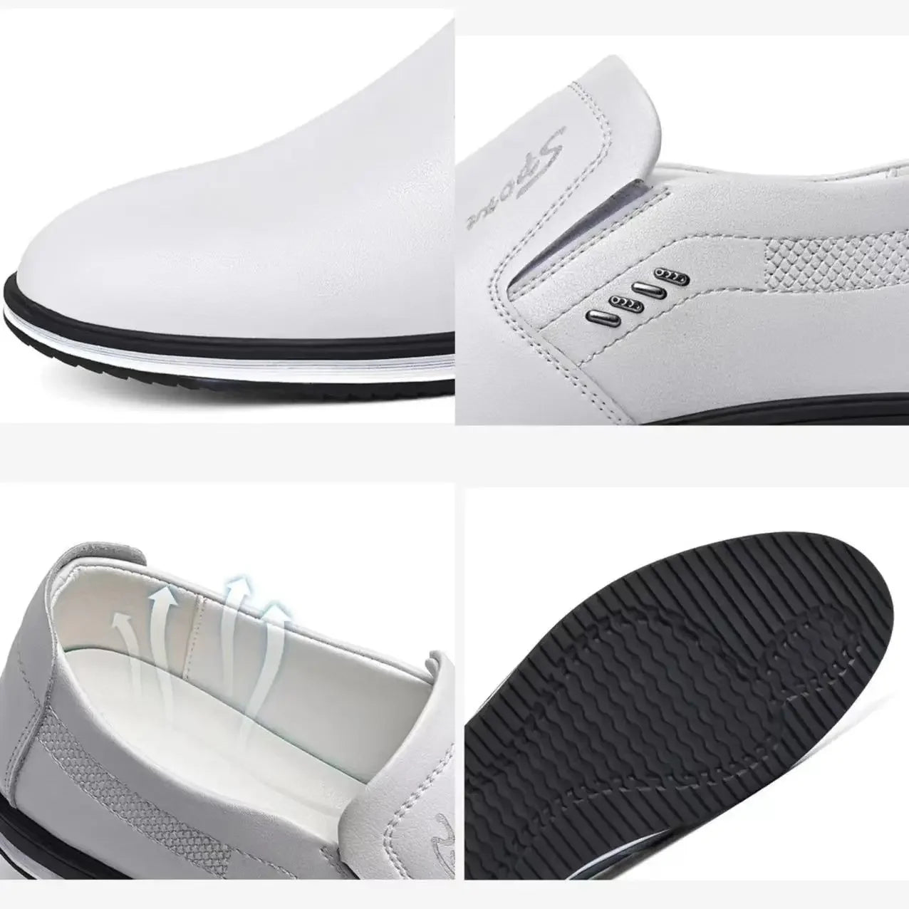 Mocasini Bărbați Piele Ecologică, Pantofi Formali & Driving, Mărimi 39-47