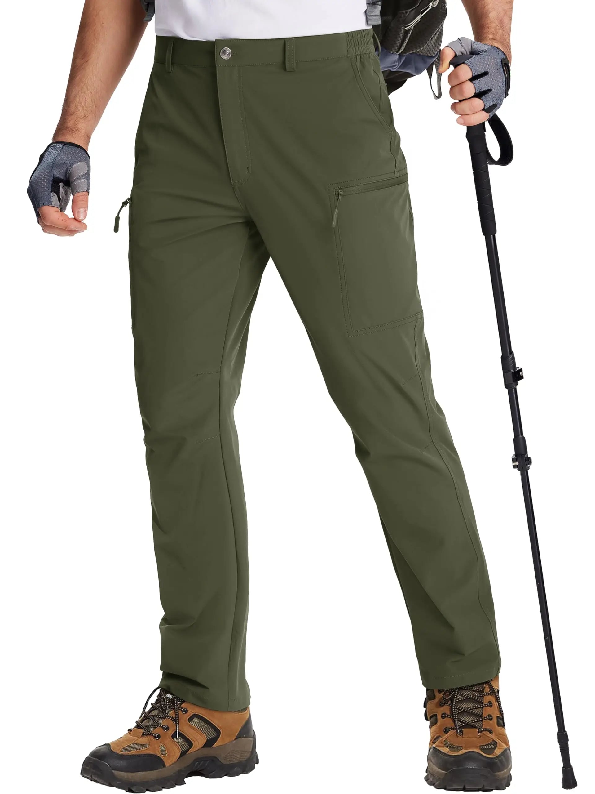 Pantaloni Hiking Bărbați TACVASEN – Quick Dry, Impermeabili, Cargo