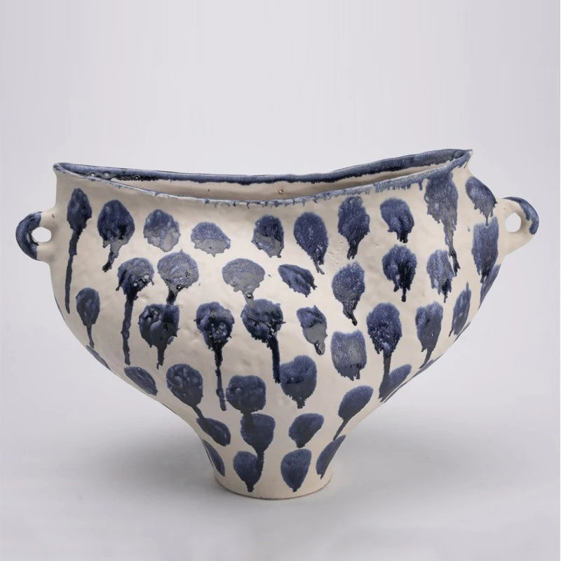 Vază Ceramică Handmade - Decorațiune Modernă pentru Living, Dormitor & Birou