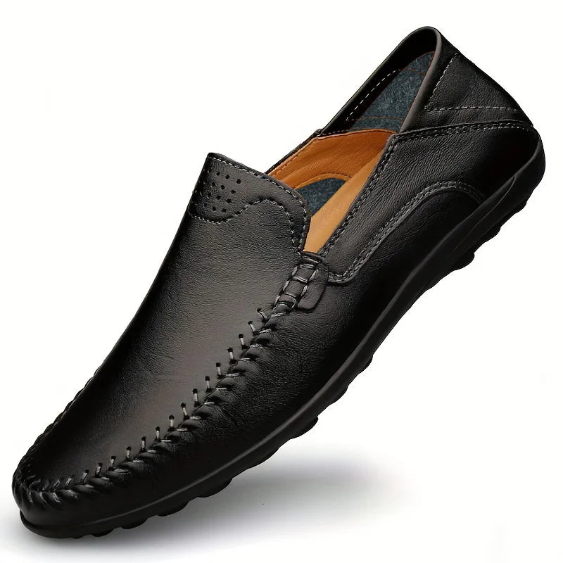 Pantofi Casual Bărbați CLOHOO Piele Naturală, Respirabili, Mărimi 39-48