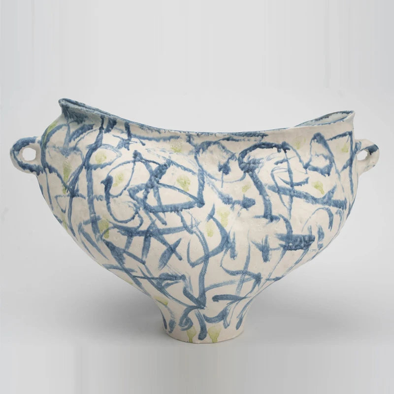 Vază Ceramică Handmade - Decorațiune Modernă pentru Living, Dormitor & Birou