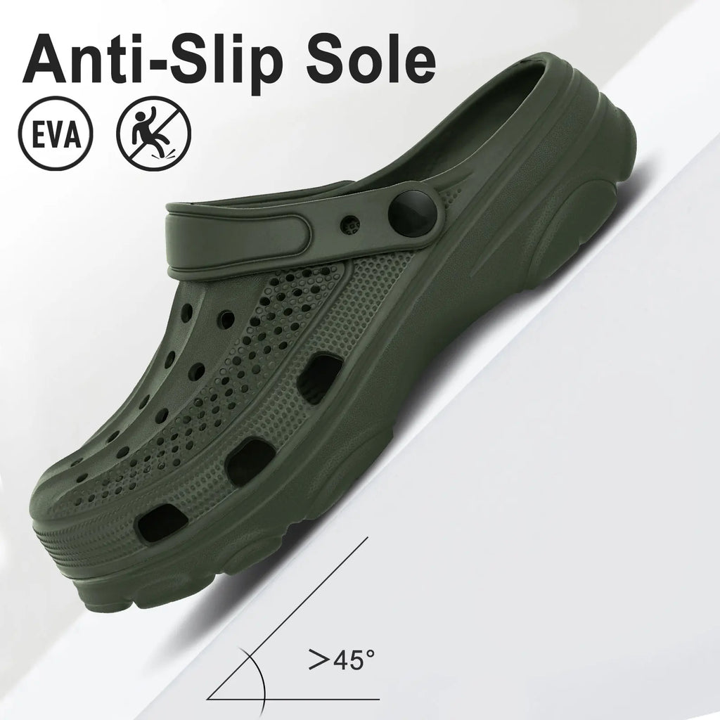 Sandale Clogs Bărbați Crestar, Respirabile, Antiderapante, Mărimi 37-45