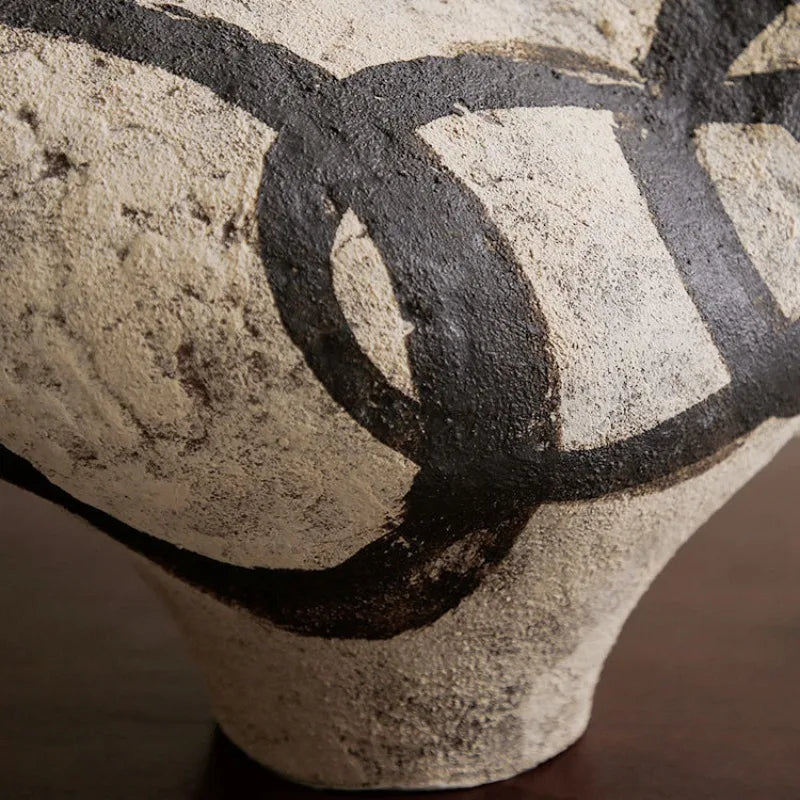 Vază Ceramică Handmade - Decorațiune Modernă pentru Living, Dormitor & Birou