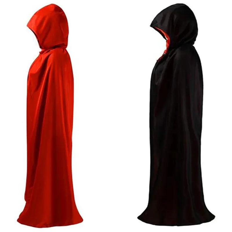 Pelerină Bicoloră cu Glugă pentru Halloween