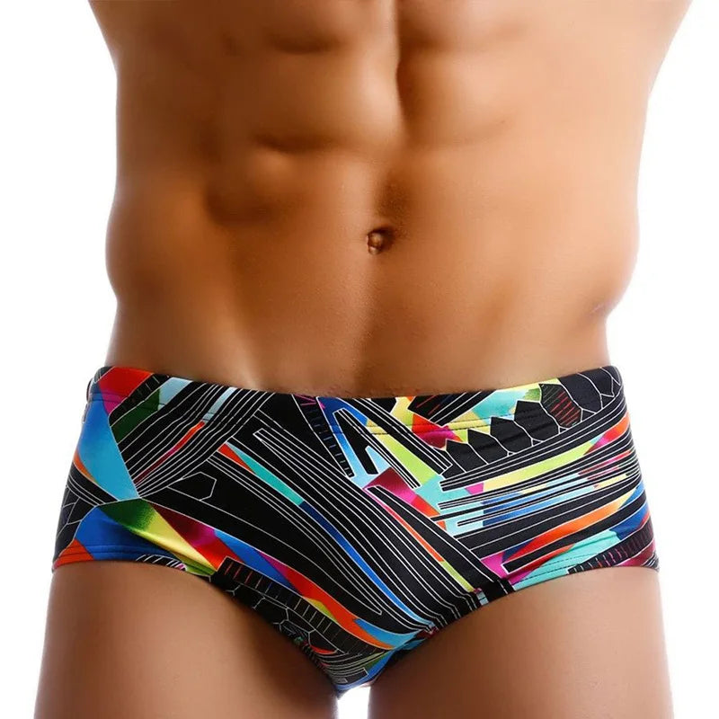 Costum de Baie Bărbați Brazilian — 6 Modele, cu sau fără Bureți, M-XXXL