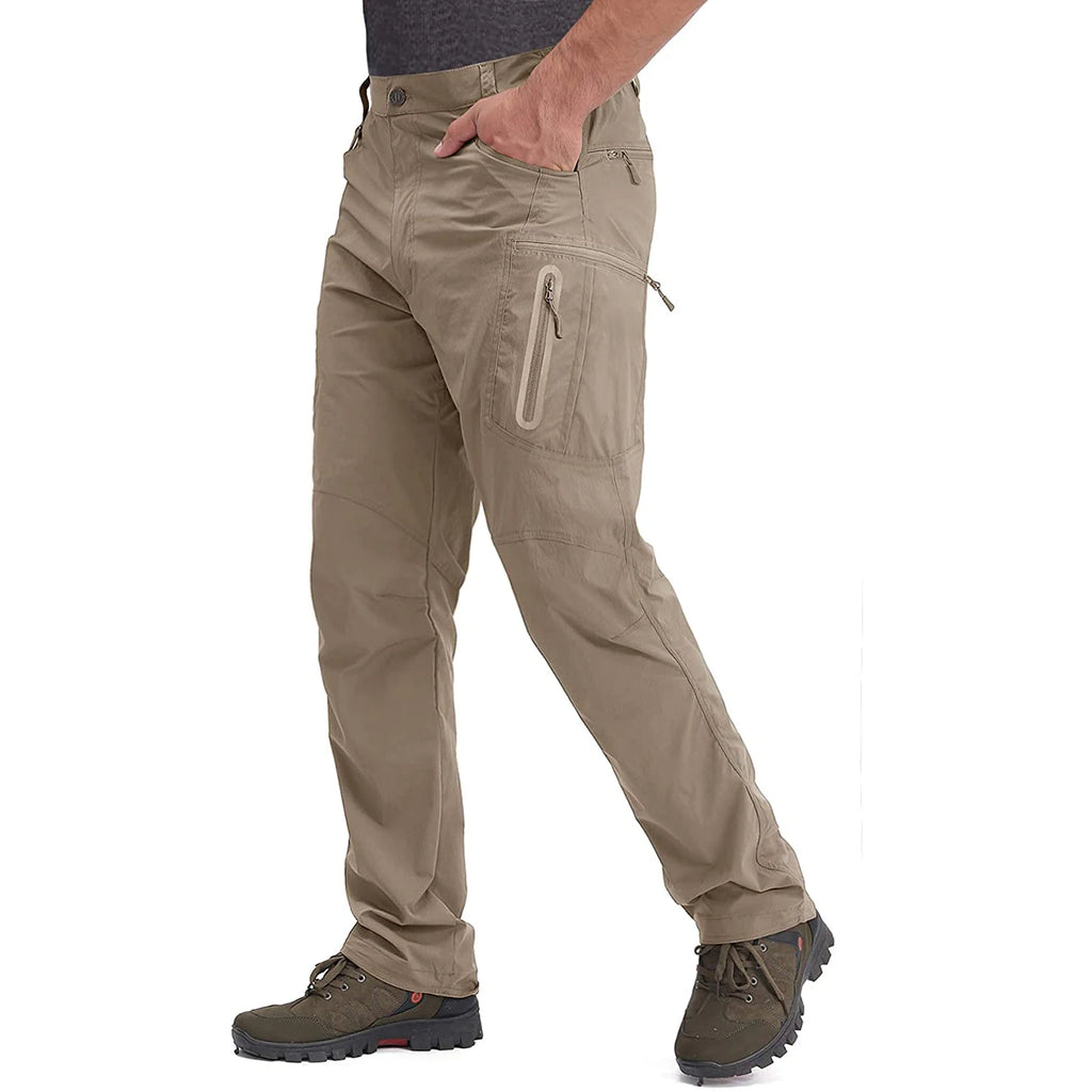 Pantaloni Ușori de Vară TACVASEN pentru Bărbați — Pescuit & Drumeții