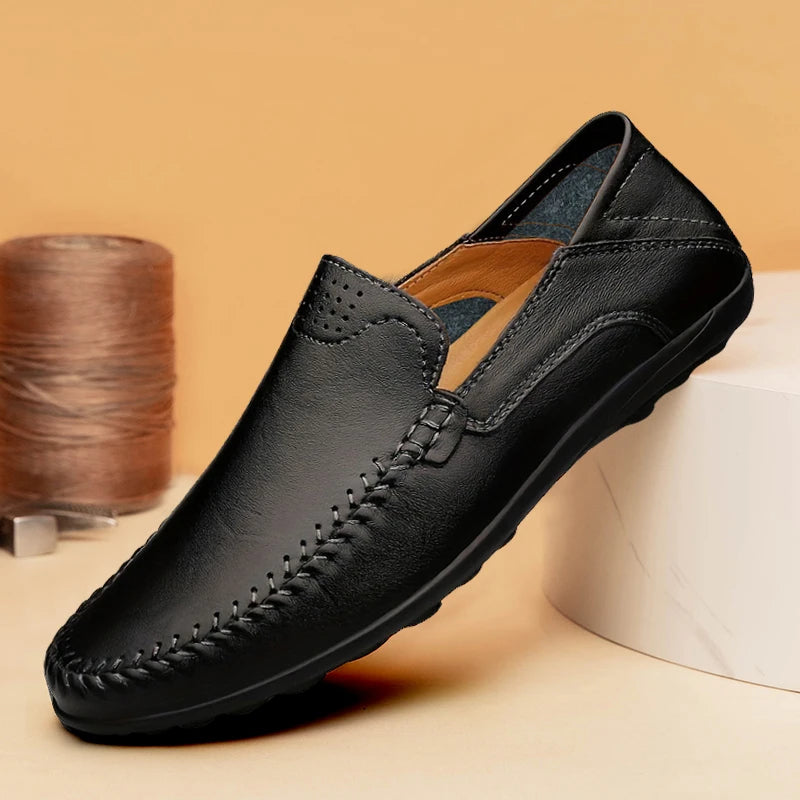Pantofi Casual Bărbați CLOHOO Piele Naturală, Respirabili, Mărimi 39-48