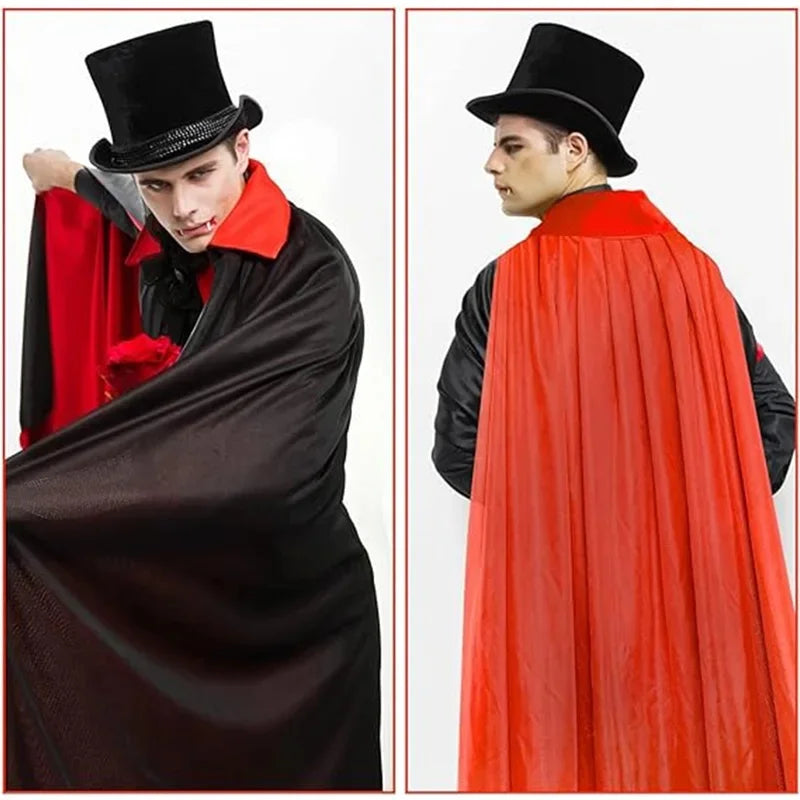 Pelerină Bicoloră cu Glugă pentru Halloween