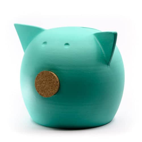 Pușculiță Ceramică cu Tablă — Decorativă și Practică!