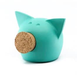 Pușculiță Ceramică cu Tablă — Decorativă și Practică!