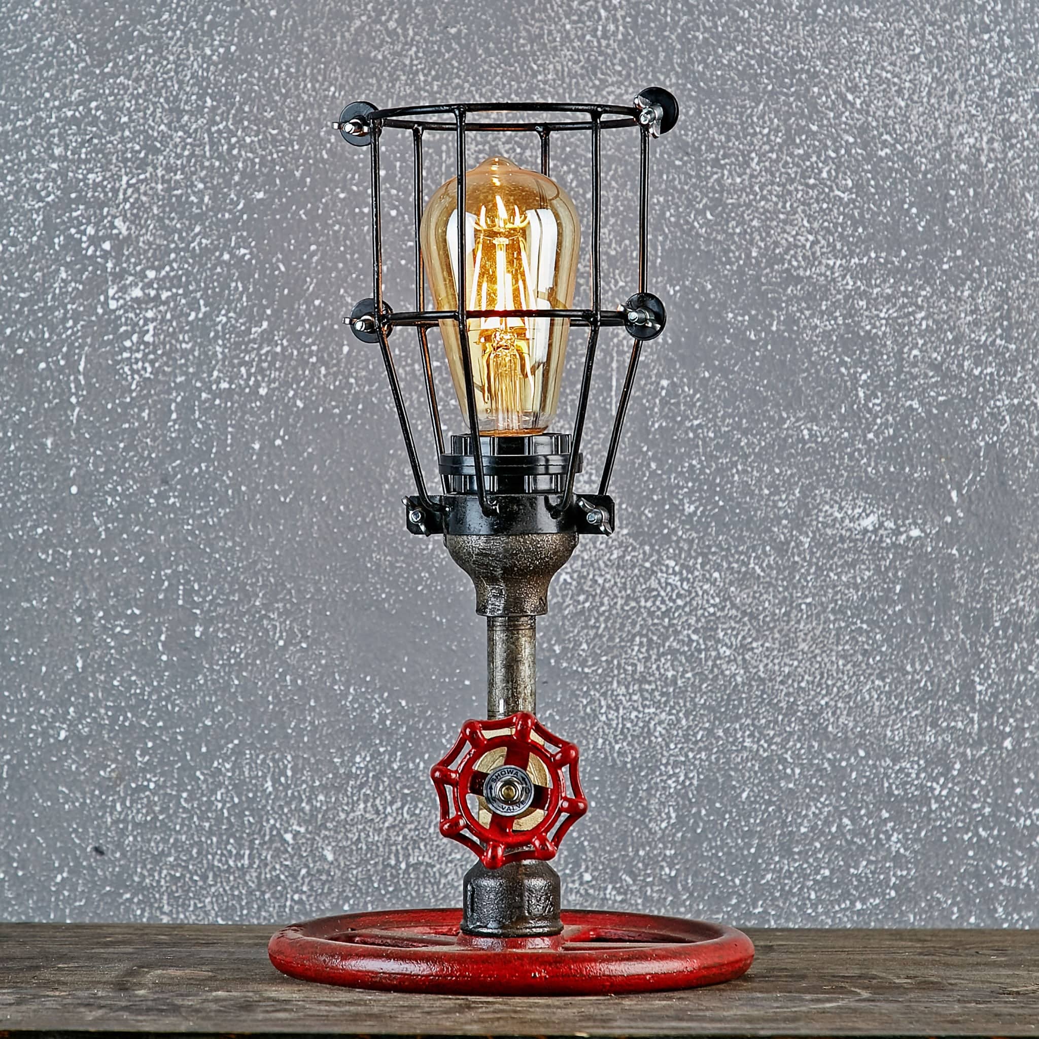Lampă Decorativă Steam Punk cu Abajur Vintage