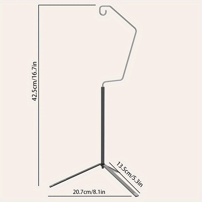 Suport Trepied din Aluminiu pentru Felinar — Ideal pentru Camping