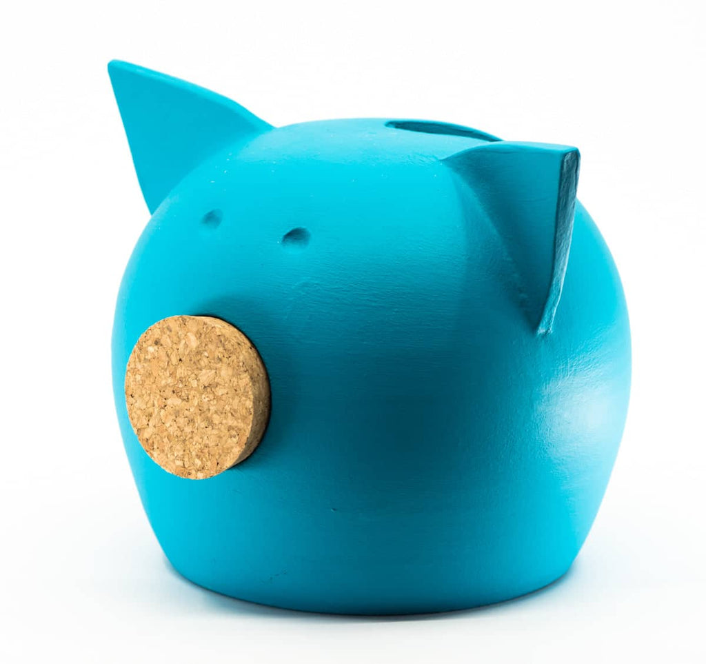 Pușculiță Ceramică cu Tablă — Decorativă și Practică!