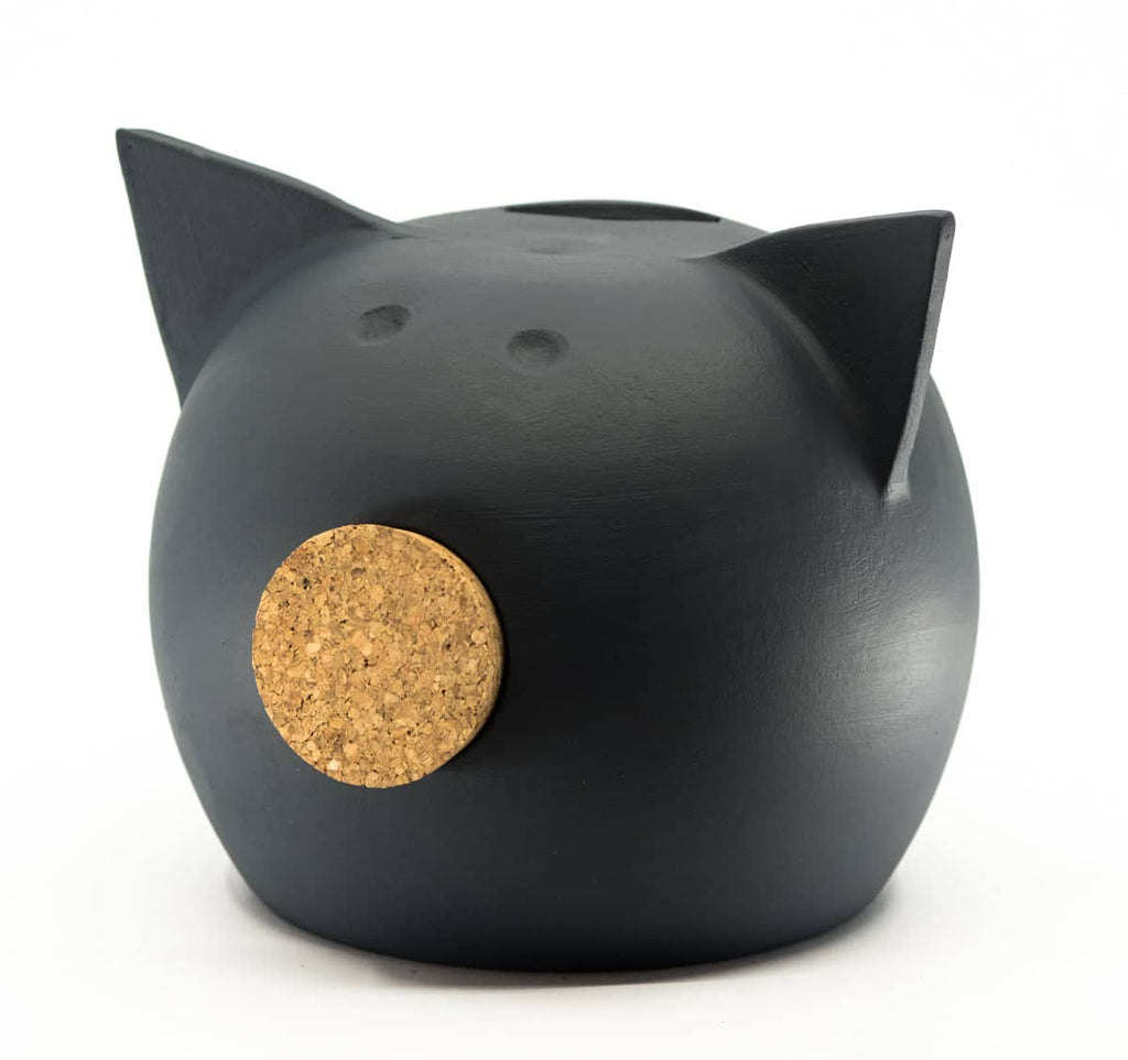 Pușculiță Ceramică cu Tablă — Decorativă și Practică!