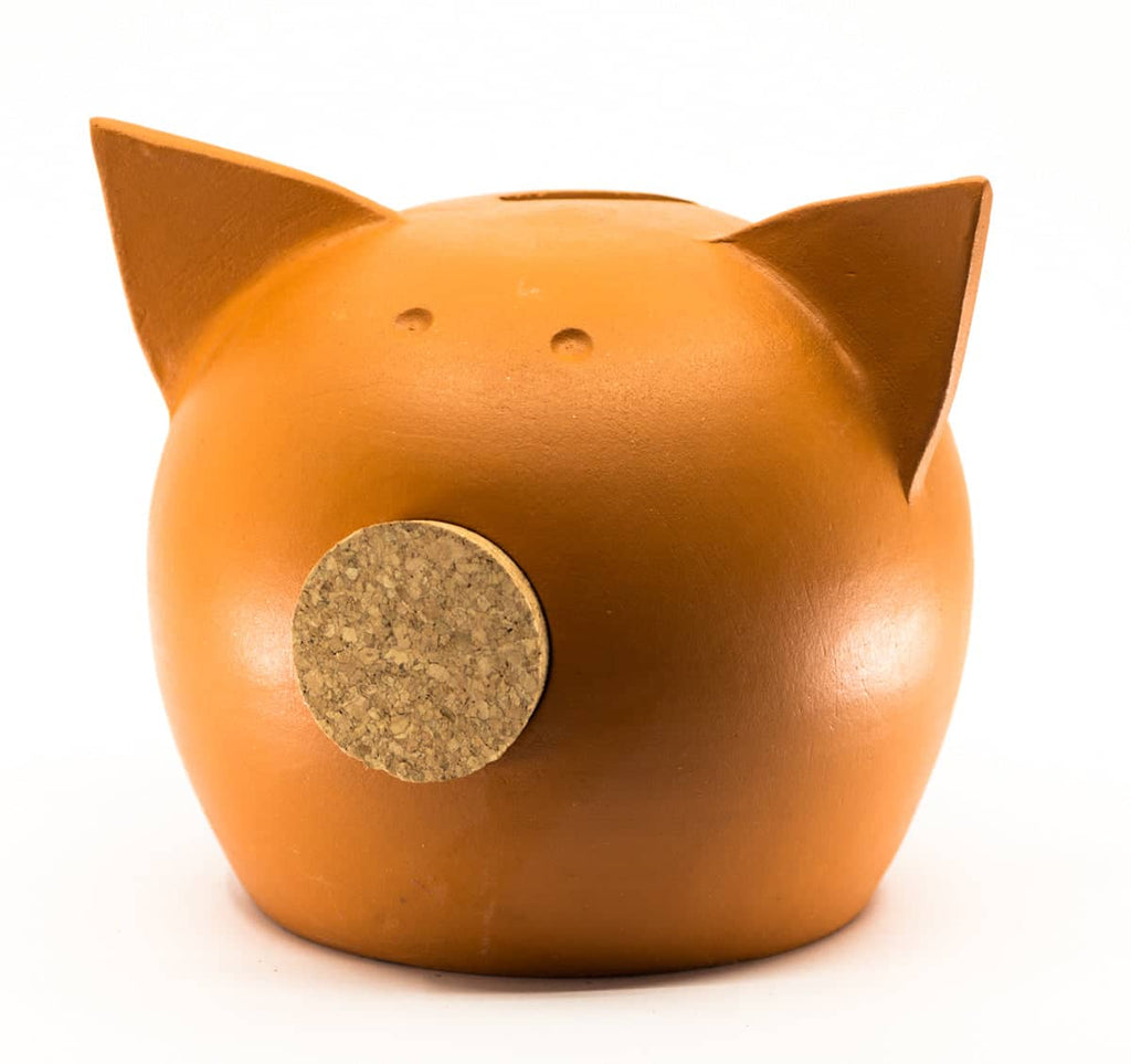 Pușculiță Ceramică cu Tablă — Decorativă și Practică!