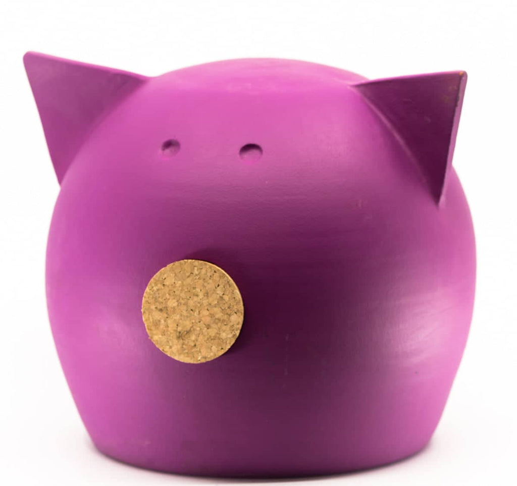 Pușculiță Ceramică cu Tablă — Decorativă și Practică!