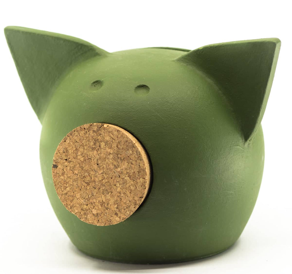 Pușculiță Ceramică cu Tablă — Decorativă și Practică!