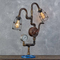 Lampă Steam Punk Oil Pump Swan — Design Industrial și Eleganță